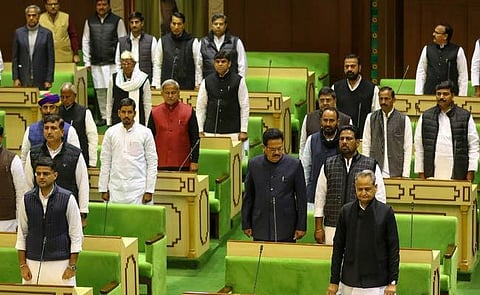 The Rajasthan Assembly House. (Photo| PTI)