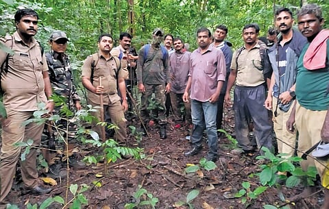 The police officers who got stranded inside the Malampuzha forest | Express