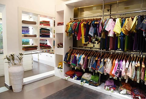 Aavaranaa recently launched its new collection, Indriya. (Photo | R Satish Babu, EPS)