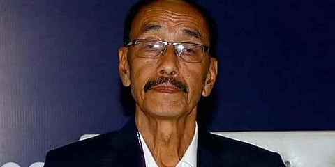 Hockey India President Gyanendro Ningombam (Photo | Hockey India)