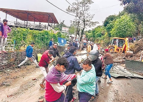 Floods and landslides were reported in both plain and hill areas of the state in the last three days | pTI