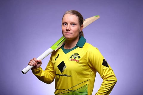 Australia batter Alyssa Healy. (Photo | Twitter/@ICC)