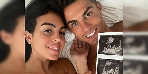 Cristiano Ronaldo (R) and partner Georgina Rodriguez. (Photo| Instagram)