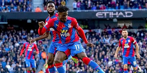 Crystal Palace's Wilfried Zaha. (Photo | AP)