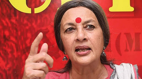 CPI(M) leader Brinda Karat