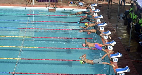 Pool, badminton court and gymnastics hall benefit from renovations. (Photo | Martin Louis, EPS)
