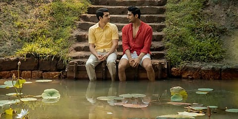 A still from Prateik Babbar-starrer 'Cobalt Blue'.