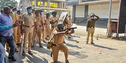 teargas