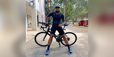 Major Kumar Gaurav gets ready for a long bike ride | Express