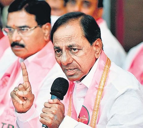 Telangana CM K Chandrasekhar Rao