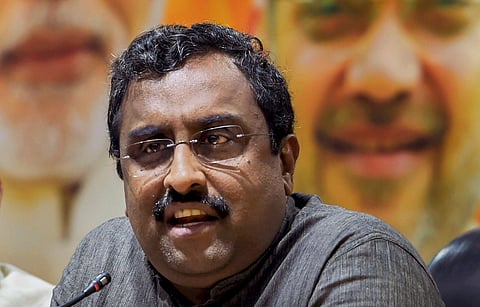 Ram Madhav. (File | PTI)