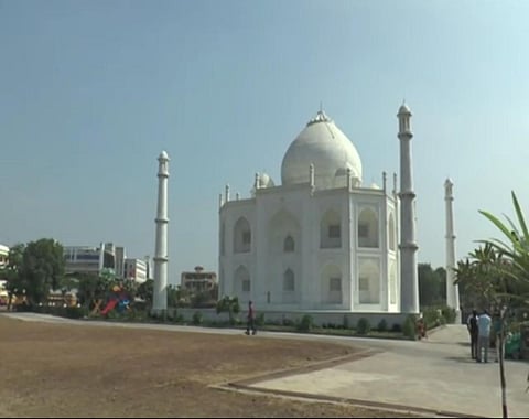 The building has become a major draw for low budget tourists who cannot afford travelling to Agra (Photo | Special arrangement)