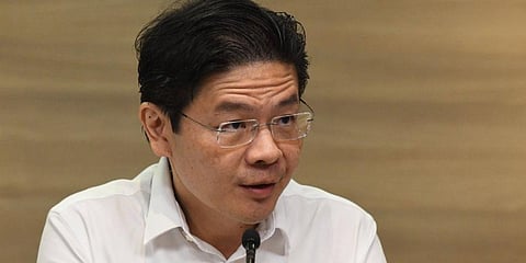 Singapore Finance Minister Lawrence Wong (Photo | AFP)