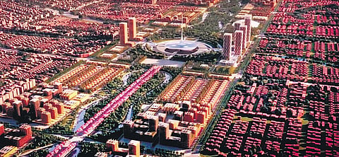 A graphic design of capital Amaravati | FILE PHOTO