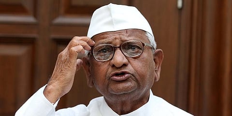 Social Activist Anna Hazare (Photo | EPS)