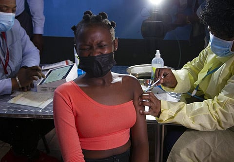 A new COVID-19 variant has been detected in South Africa that scientists say is a concern because of its high number of mutations (Photo | AP)