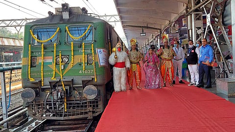 Rampath Yatra train. (Photo | Twitter)