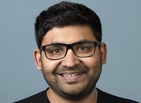 In this image provided by Twitter, Parag Agrawal poses for a picture. (Photo | AP)