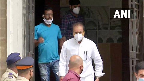 Deshmukh was arrested by the ED late Monday night after 12 hours of questioning. (Photo | Twitter/ANI)