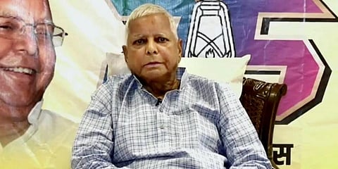 RJD supremo Lalu Prasad Yadav