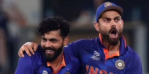 Ravindra Jadeja and Virat Kohli are likely to be rested for the New Zealand series(Photo | AP)