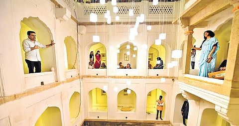Restored stepwell