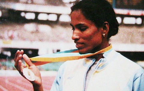 Legendary sprinter PT Usha (Photo| Facebook)