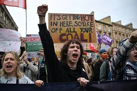 Protests have sought to increase the pressure on countries to act faster (Photo | AFP)