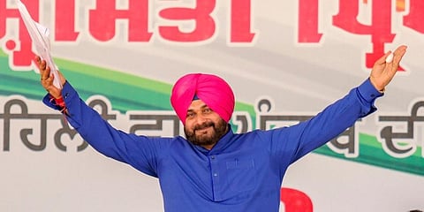 Punjab Congress chief Navjot Singh Sidhu (Photo | PTI)