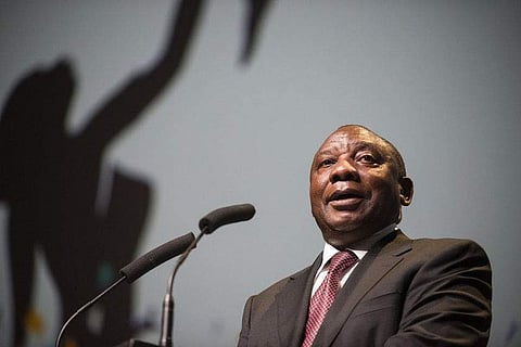South African president Cyril Ramaphosa (File photo | AFP)