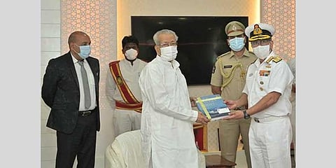 ENC chief calls on Governor, CM