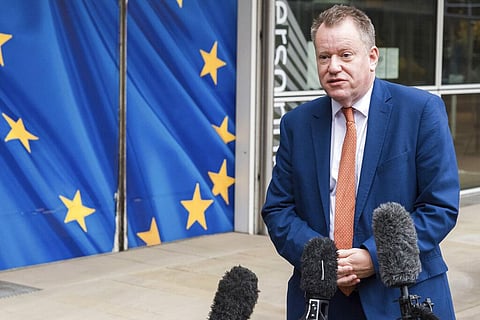Britain's chief Brexit negotiator David Frost (Photo | AP)