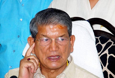 Congress senior leader and former Uttarakhand CM Harish Rawat.