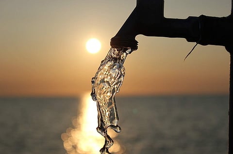 Representational image of water.