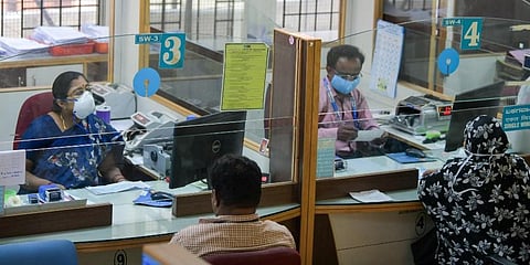 In September 2020, Parliament approved Rs 20,000 crore capital infusion for PSBs as part of the first batch of Supplementary Demands for Grants for 2020-21. (Photo | Meghana Sastry, EPS)