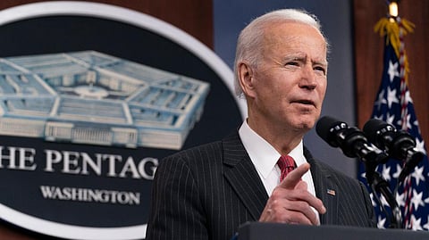 US President Joe Biden.