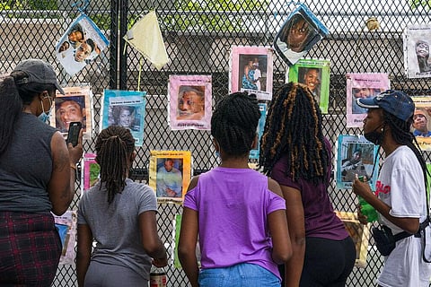 A police officer using pepper spray against a handcuffed 9-year-old Black girl in Rochester, N.Y., has spurred outrage. (Photo | AP)