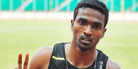 Arokia Rajiv, former national record holder in the men's 400m. (File Photo | R Satish Babu, EPS)