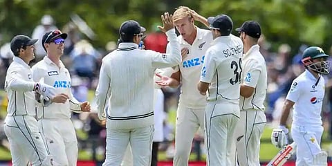 New Zealand Cricket Team (Photo | AP)