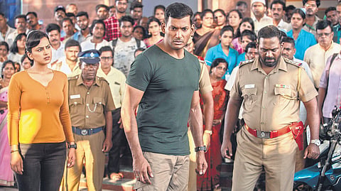 A still from 'Chakra'