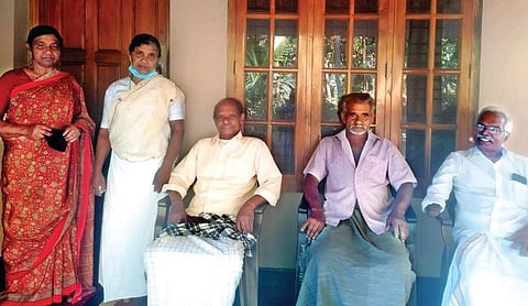 The siblings of Naxal leader A Varghese. His elder brother A Devassia is no more