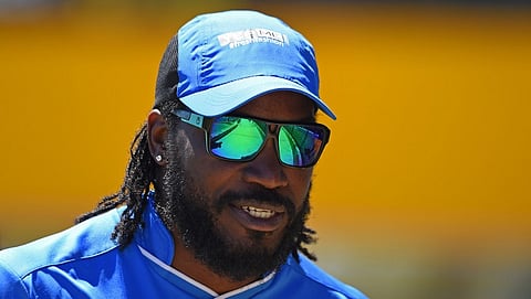 West Indies batsman Chris Gayle