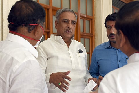 Karnataka Legislative Council Chairman Basavaraj Horatti. (Photo| EPS/ Nagaraja Gadekal)