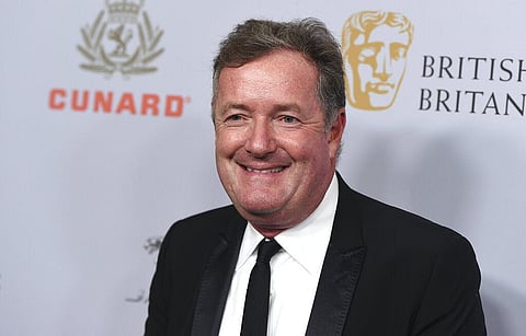 British TV host Piers Morgan. (Photo | AP)