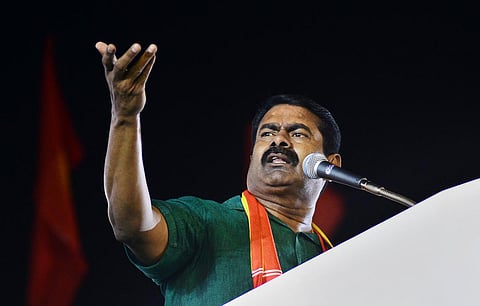 Naam Tamilar Katchi leader Seeman. (Photo | Debadatta Mallick, EPS)