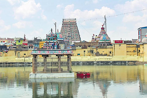 The landmark temple of Kumbakonam