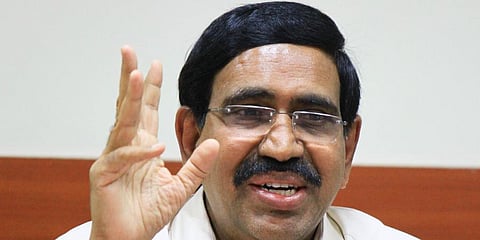 Former Municipal Administration and Urban Development (MAUD) minister P Narayana. (File Photo | EPS)
