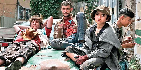 A still from 'Kagittan Hayatlar'