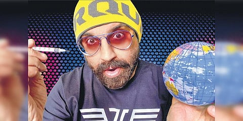 Vineet Singh Hukmani in his single 'Jab The World'