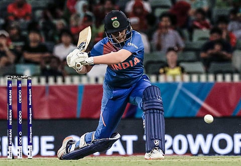 Indian women cricketer Shafali Verma.
